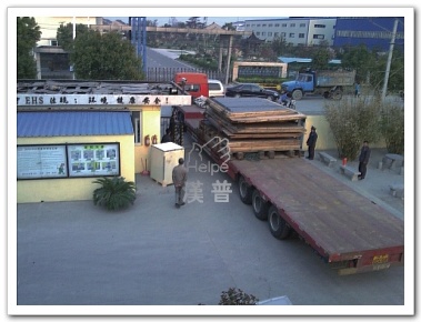Heavy wooden shipping